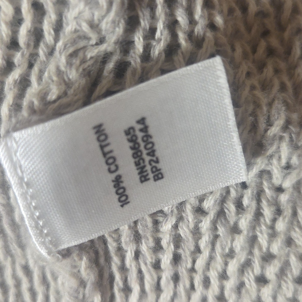 Rubbish Cotton Scoop Neck Sweater Size S - Picture 7 of 8